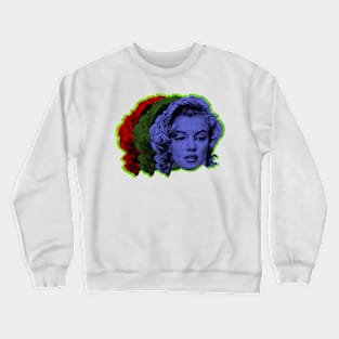 Marilyn Monroe Mugshot Threeways Crewneck Sweatshirt